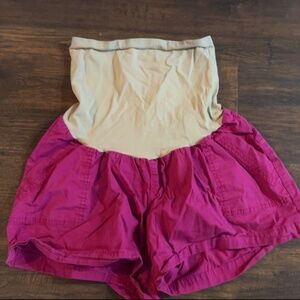 Maternity shorts
